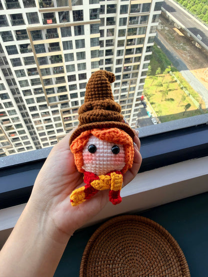 Handmade Crochet Harry Potter Keychain Collection