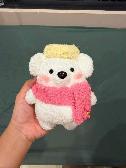 Handmade Crochet Pola Bear Plush