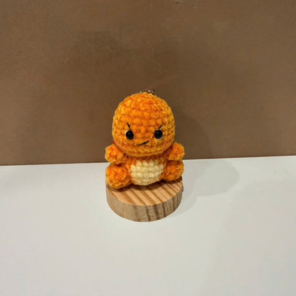 Handmade Crochet Pokemon Keychain Set