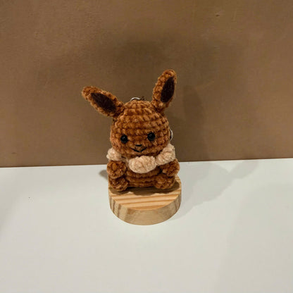 Handmade Crochet Pokemon Keychain Set
