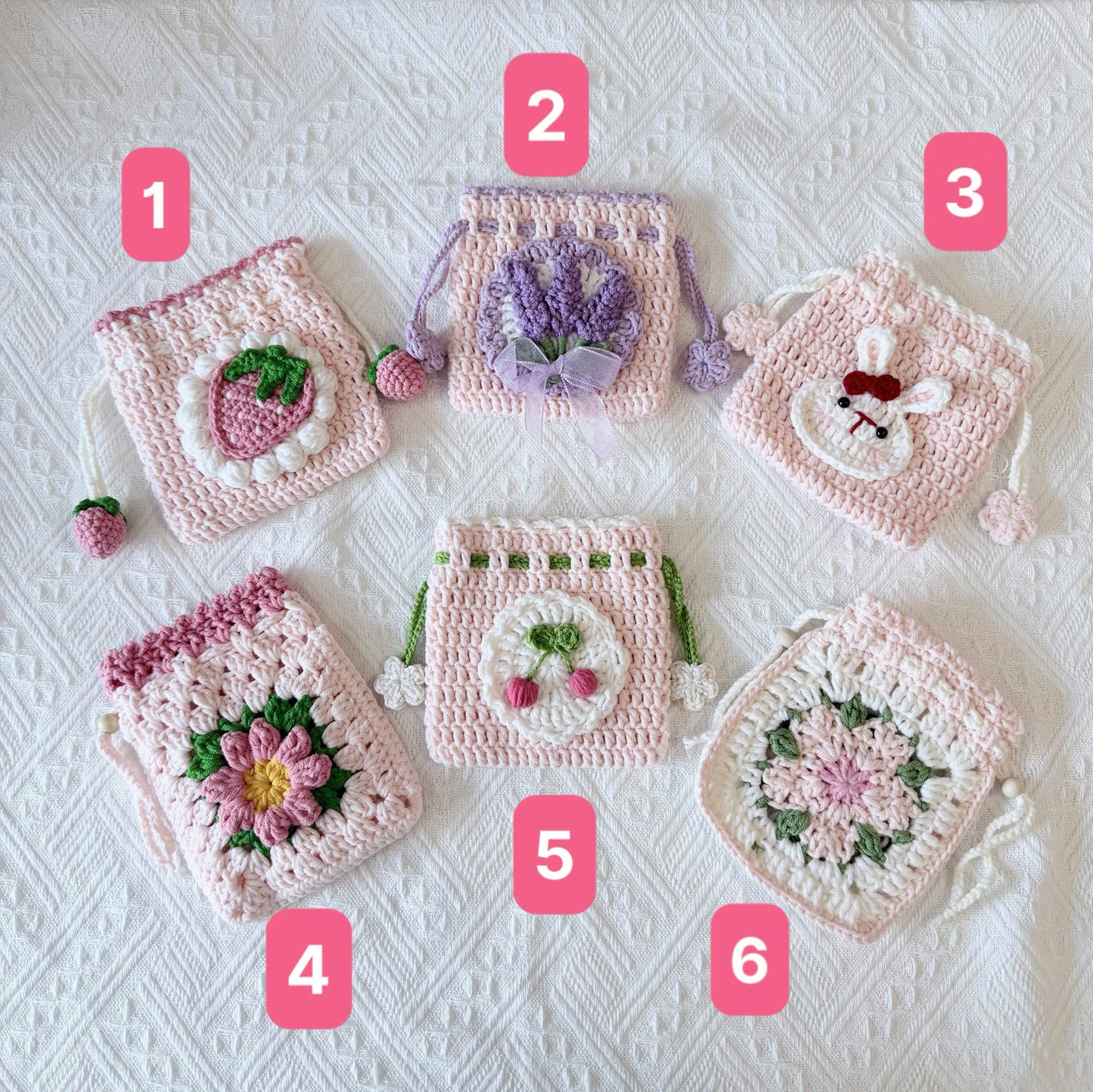 Handmade Crochet Pouch