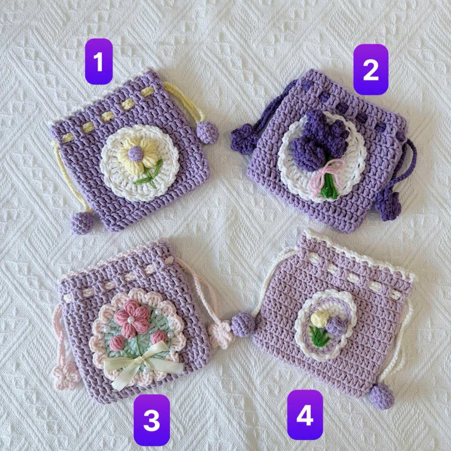 Handmade Crochet Pouch