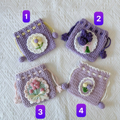 Handmade Crochet Pouch