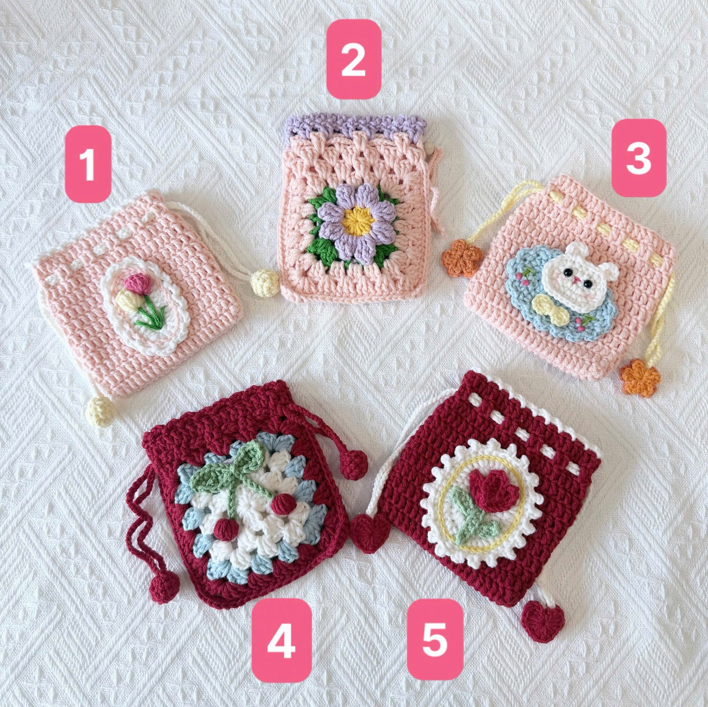Handmade Crochet Pouch