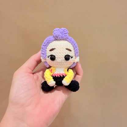 Handmade Crochet Kpop Demon Hunters Keychain - HUNTRIX & SAJA BOYS